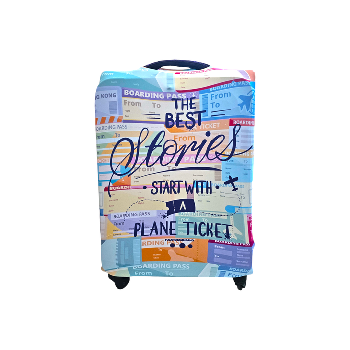 FUNDA PARA VALIJA MEDIANA - BOARDING PASS